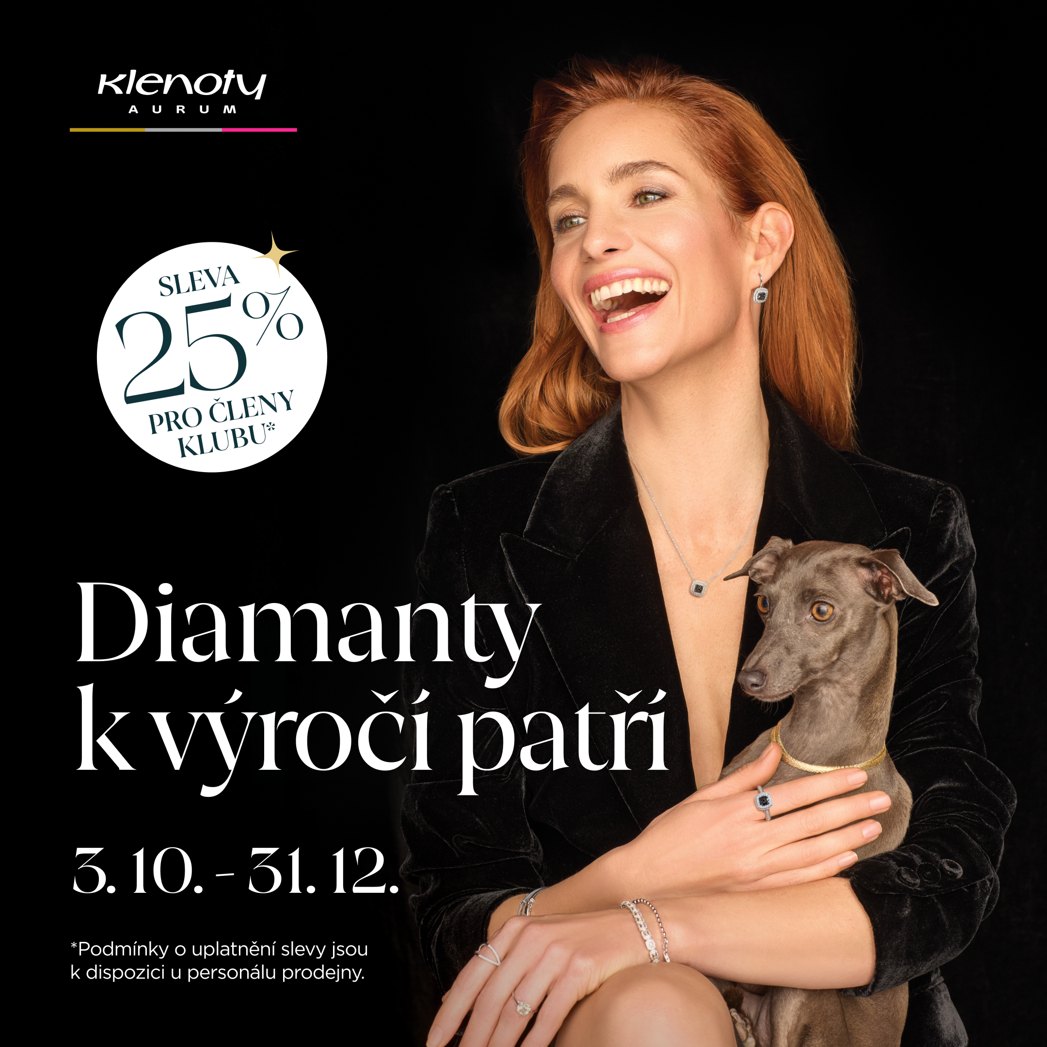 Diamanty k výročí patří!