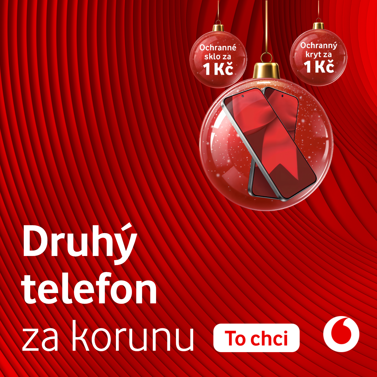 Druhý telefon za 1Kč!