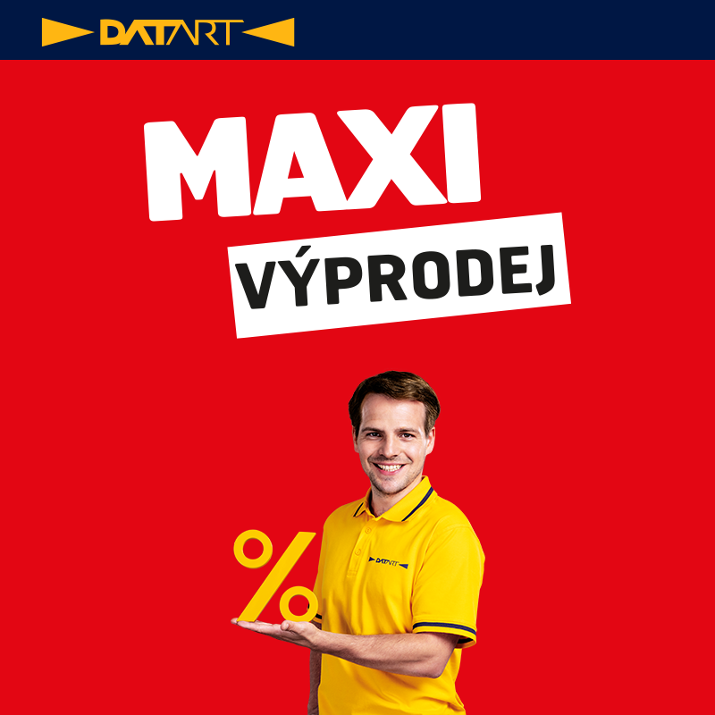 MAXI výprodej teď frčí v DATARTu!