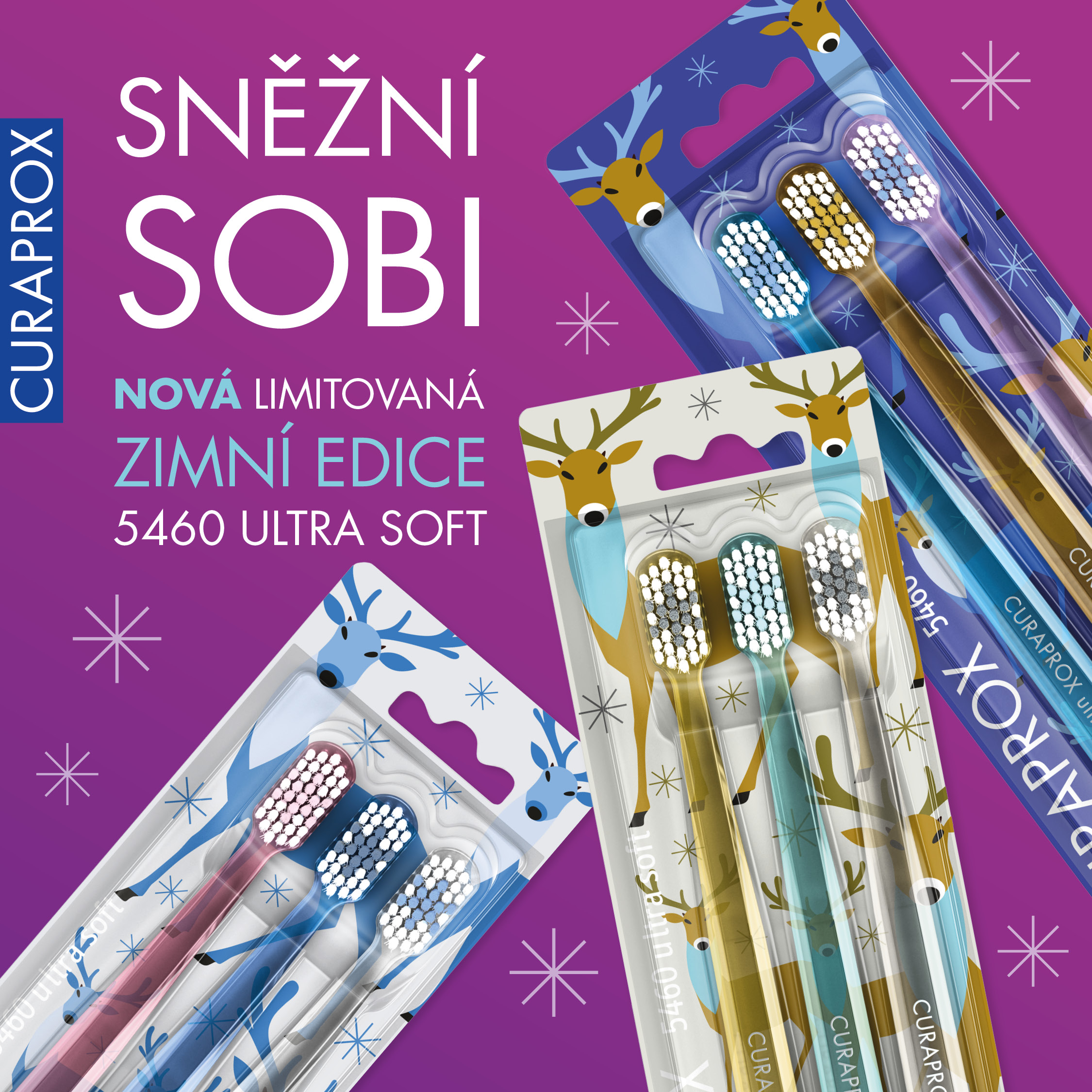 Curaprox CS 5460 Sněžní sobi