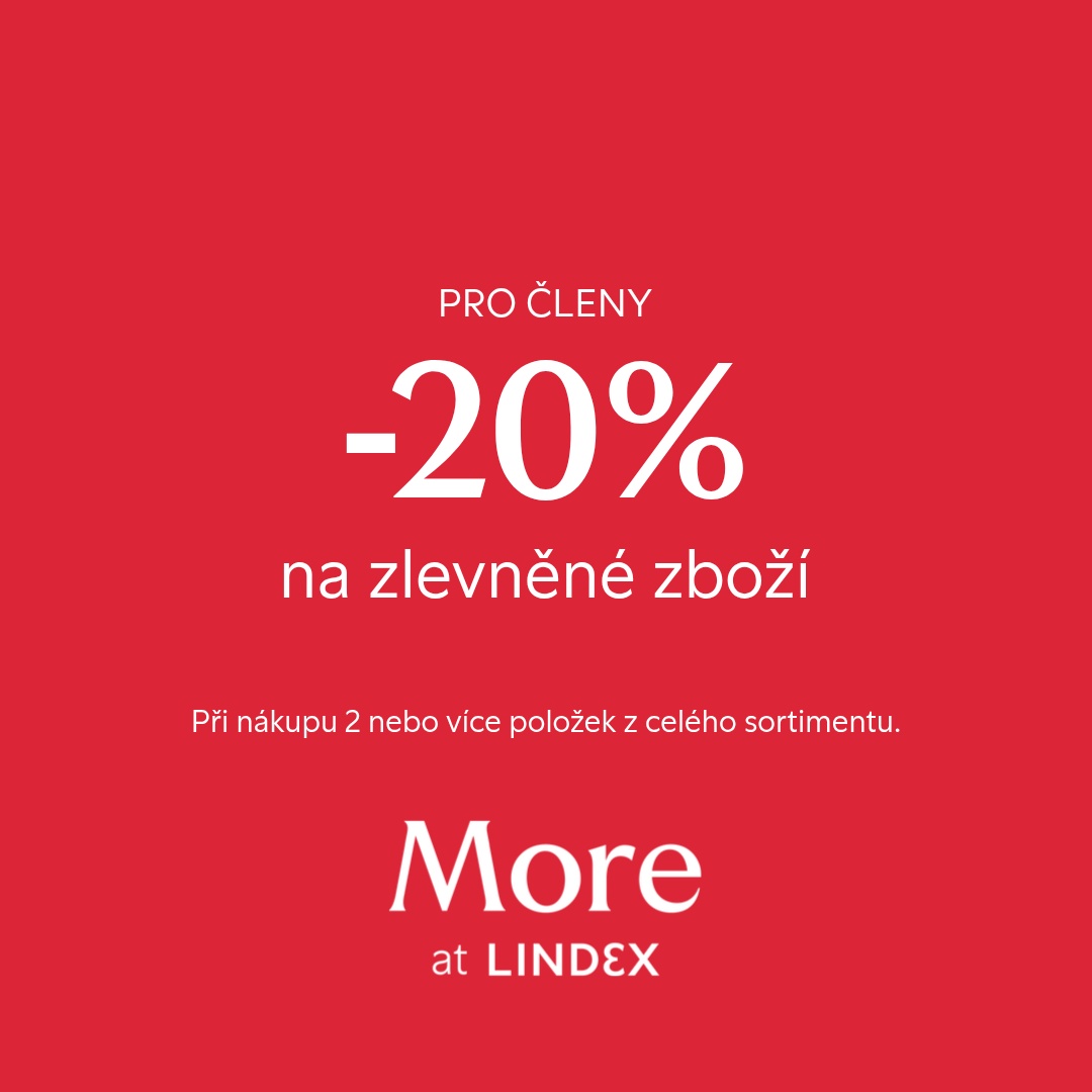 20% sleva na zlevněné zboží
