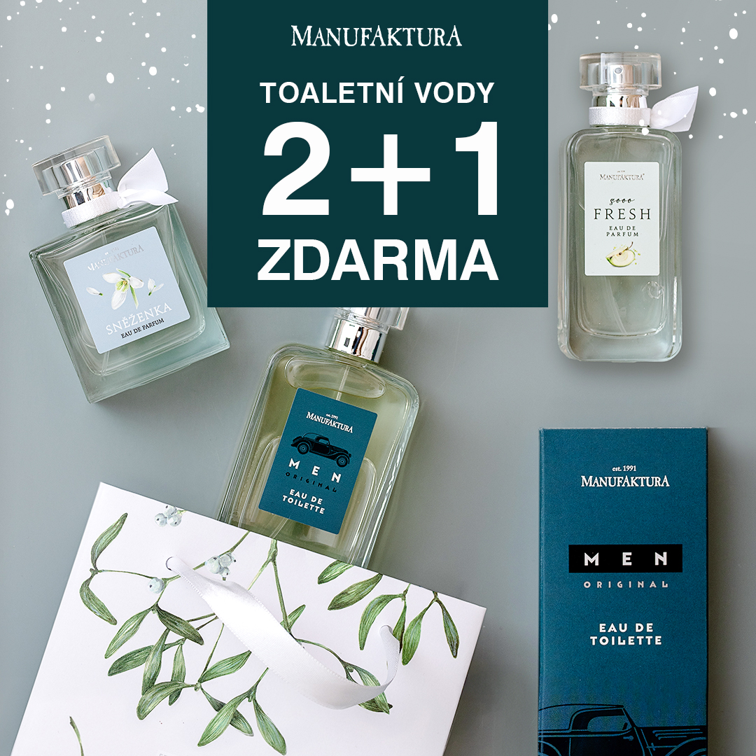 2 + 1 ZDARMA na vůně