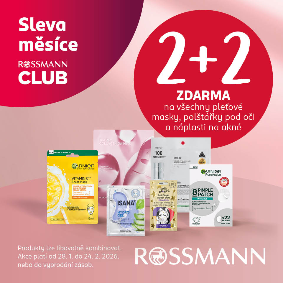 2+2 na pleťové masky