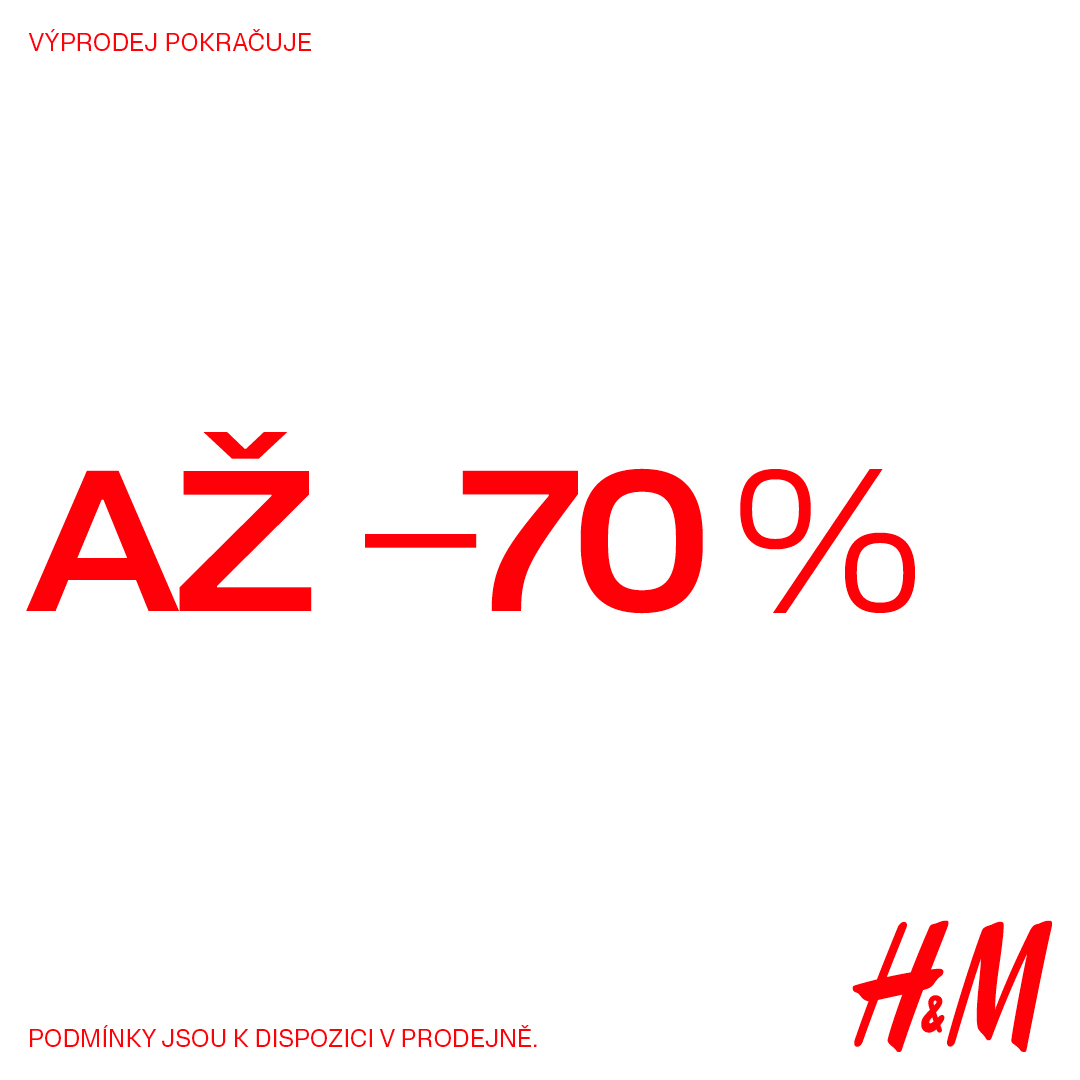 Zimní výprodej v H&M