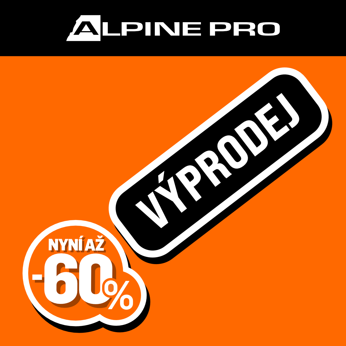Zimní výprodej v ALPINE PRO
