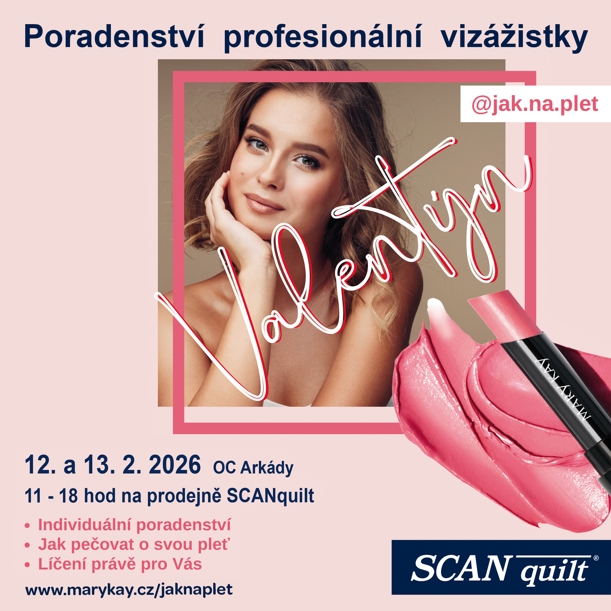 Poradenství profesionální vizážistky