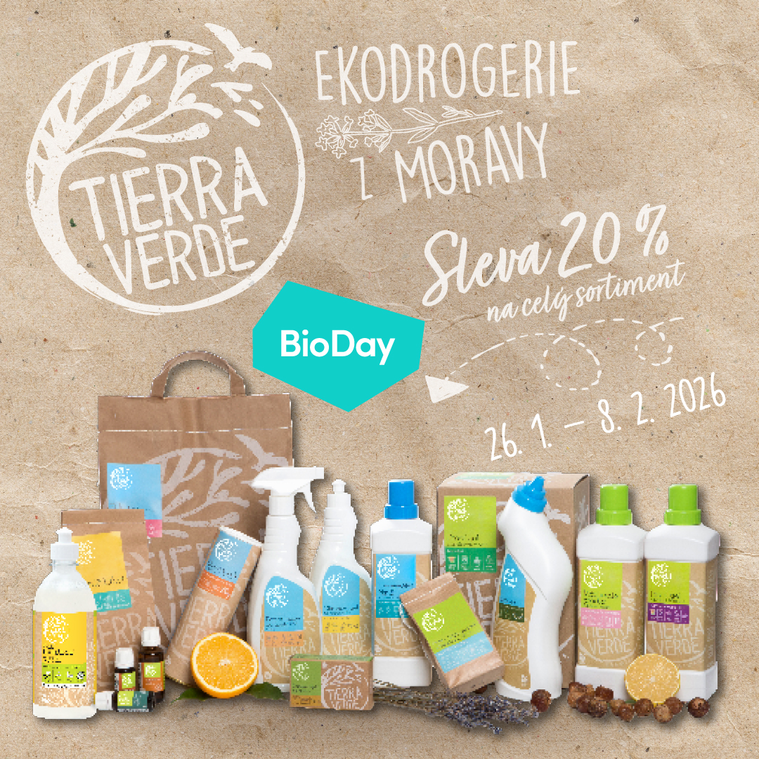 TÝDNY TIERRA VERDE V BIODAY SE SLEVOU 20%!