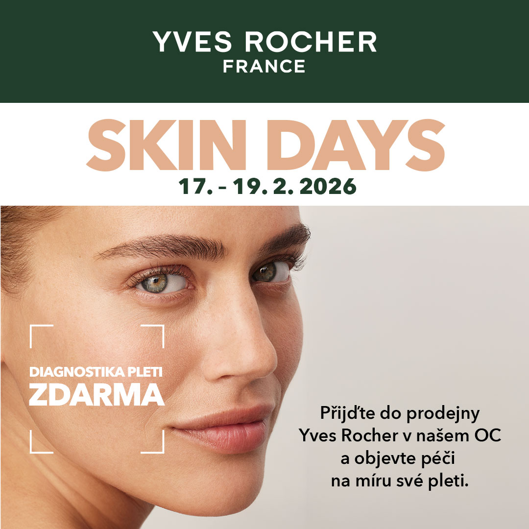 Skin Days v prodejně rostlinné kosmetiky Yves Rocher