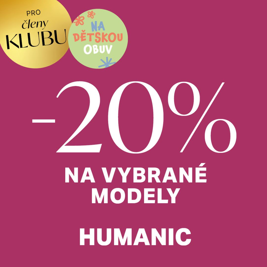 sleva 20 % na dětskou obuv