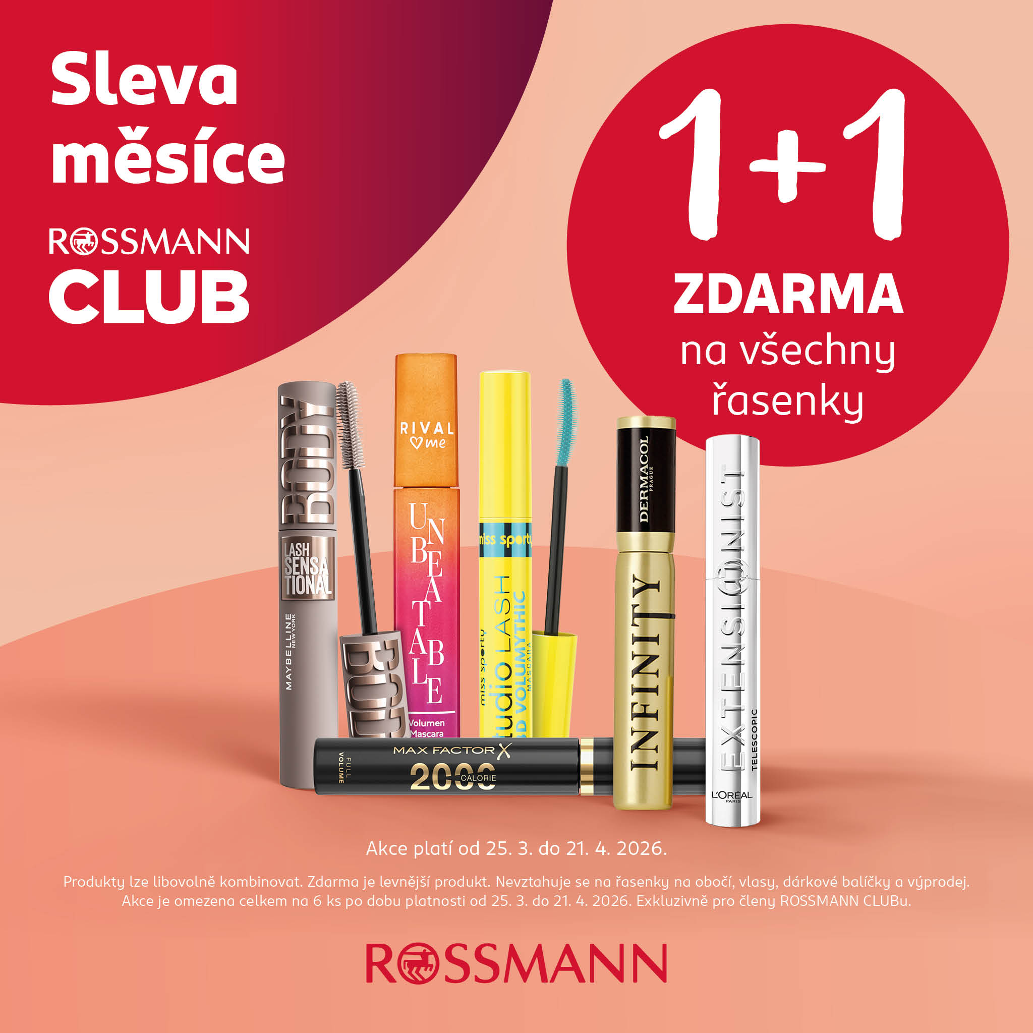 Objevte Slevu měsíce v ROSSMANN CLUBU! 💄