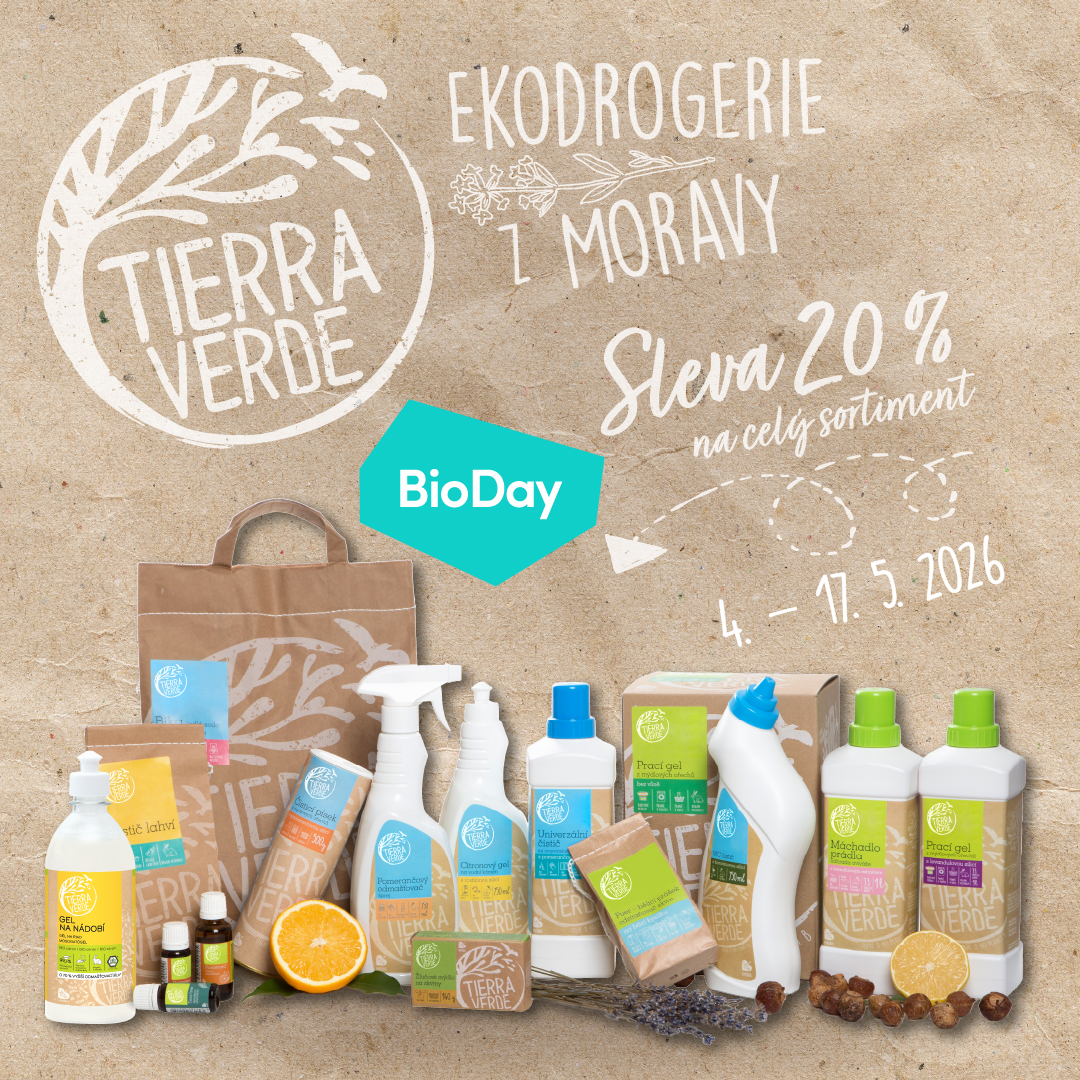 TÝDNY TIERRA VERDE V BIODAY SE SLEVOU 20%!